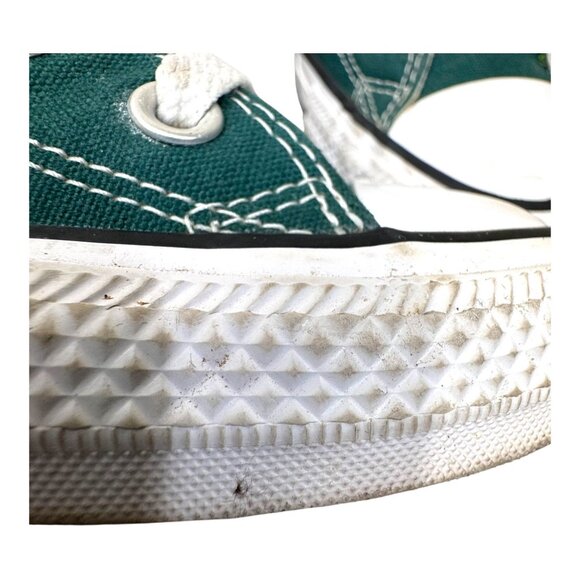 Converse Unisex All Star High A04544F Green White Sneakers Shoes Size 6 Men 8 W - Picture 15 of 16